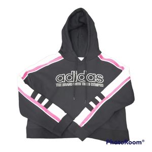 Adidas Originals Legacy Cropped Hoodie Sweatshirt